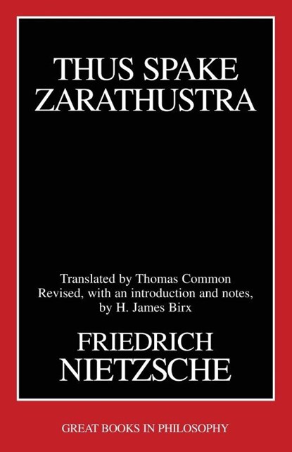 Thus Spake Zarathustra, Friedrich Wilhelm Nietzsche - Paperback - 9780879758615