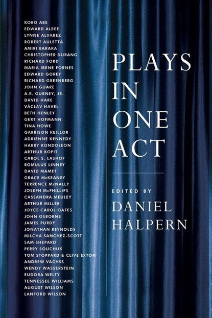 Plays in One Act, Daniel Halpern - Paperback - 9780880014908