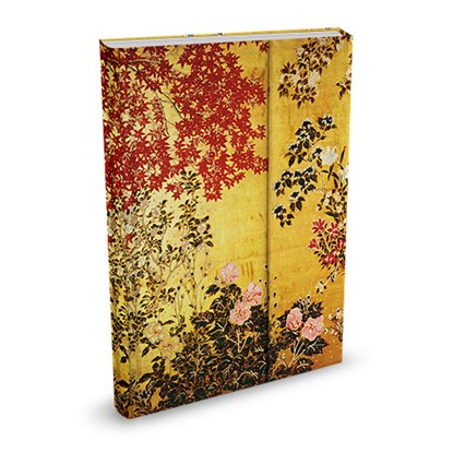 Journal Fold-over Japanese Screen Journal, Inc Peter Pauper Press - Gebonden - 9780880885522