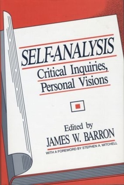 Self-Analysis, James W. Barron - Gebonden - 9780881631432