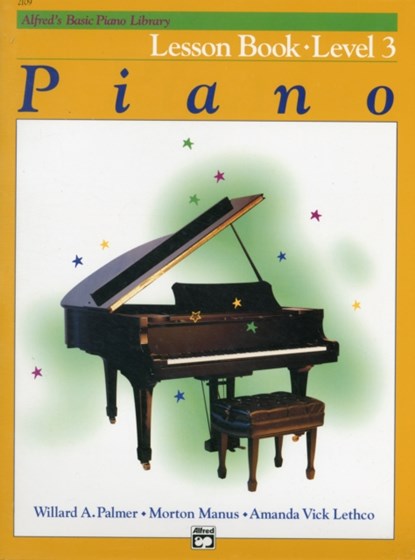 Alfred's Basic Piano Library Lesson 3, Willard A Palmer ; Morton Manus ; Amanda Vick Lethco - Paperback - 9780882848150