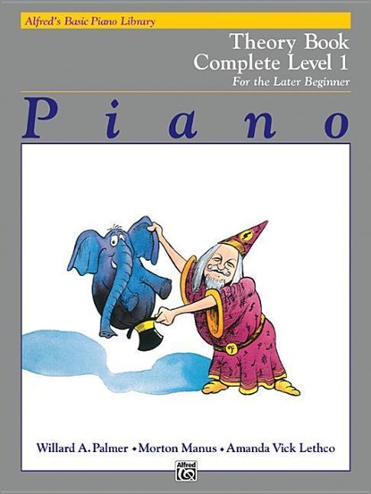 Alfred's Basic Piano Library Theory Complete, Bk 1, Willard A Palmer ;  Morton Manus ;  Amanda Vick Lethco - Paperback - 9780882848273