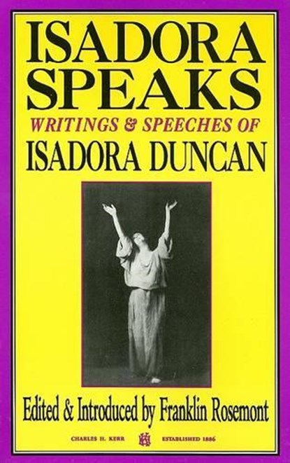 Isadora Speaks, DUNCAN,  Isadora - Paperback - 9780882862279