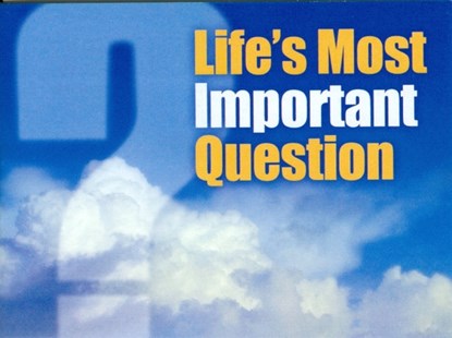 (Niv) Life's Most Important Question, Bmh Books - Paperback - 9780884693260