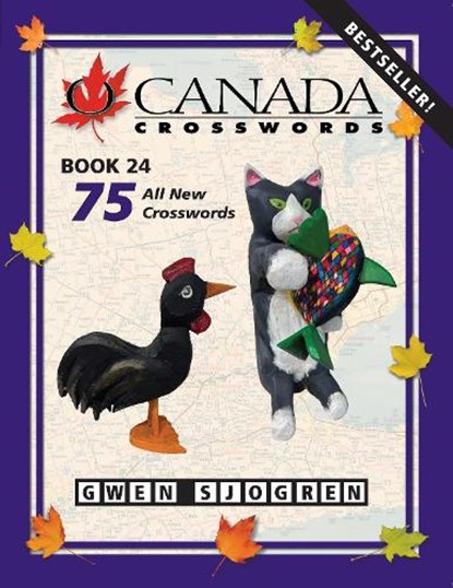 O Canada Crosswords Book 24, Gwen Sjogren - Paperback - 9780889714359