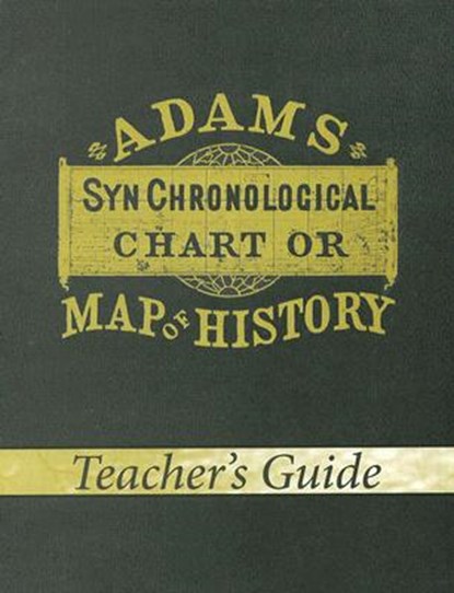 Adams Synchronological Chart or Map of History (Teacher's Guide), Master Books - Paperback - 9780890515358
