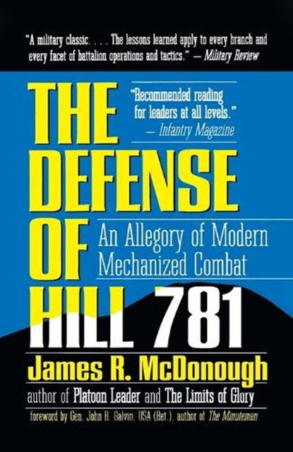Defence of Hill 781, James R. McDonough - Paperback - 9780891414759