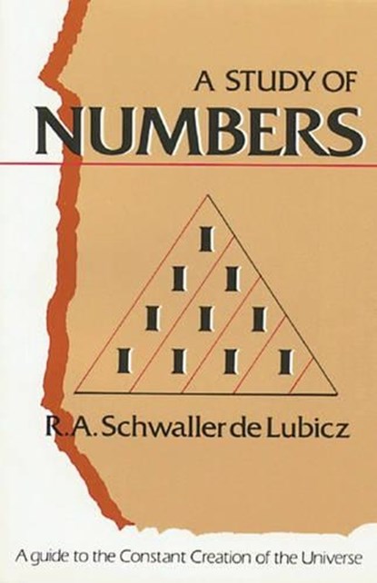 A Study of Numbers, R.A.Schwaller De Lubicz - Paperback - 9780892811120
