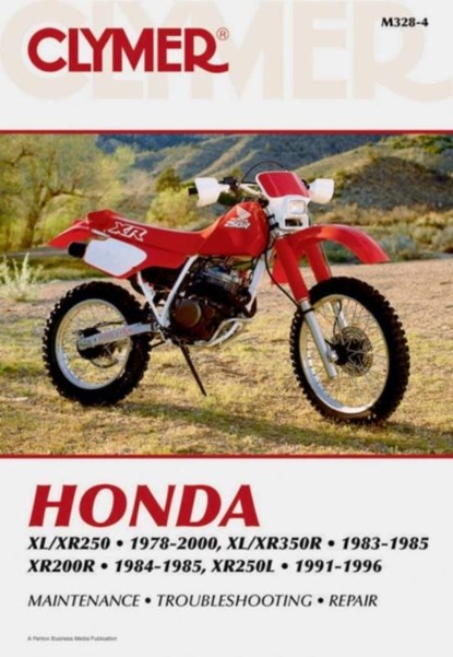 Honda XL/XR250 (1978-2000) & XL/XR350R (1983-1985) Motorcycle Service Repair Manual, Haynes Publishing - Paperback - 9780892878215