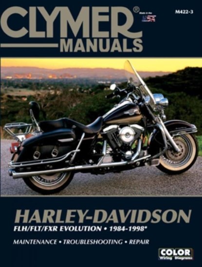 Harley-Davidson Road King, Electra, Tour Glide, Low Rider Motorcycle (1984-1998) Clymer Repair Manual, Haynes Publishing - Paperback - 9780892879168