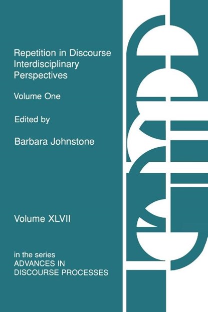 Repetition in Discourse, Barbara Johnstone - Paperback - 9780893919313