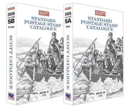 2026 Scott Stamp Postage Catalogue Volume 5: Cover Countries N-Sam (2 Copy Set): Scott Stamp Postage Catalogue Volume 5: Countries N-Sam, Jay Bigalke - Paperback - 9780894877629