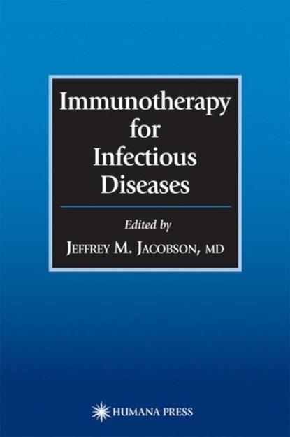 Immunotherapy for Infectious Diseases, niet bekend - Gebonden - 9780896036697