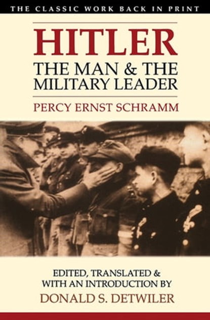 Hitler, Percy Ernst Schramm - Ebook - 9780897339056