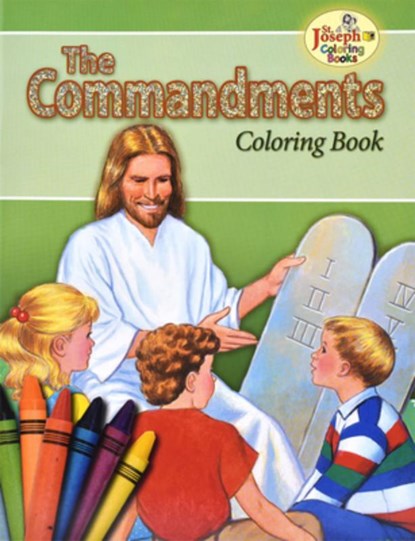 Coloring Book about the Commandments, Lawrence G. Lovasik - Paperback - 9780899426884
