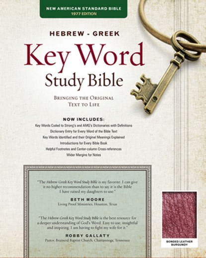 Hebrew-Greek Key Word Study Bible-NASB: Key Insights Into God's Word, Spiros Zodhiates - Gebonden - 9780899577524