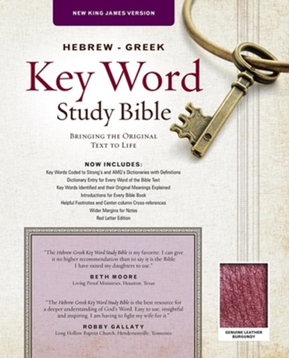 Hebrew-Greek Key Word Study Bible-NKJV, Amg Publishers - Gebonden - 9780899578699