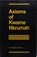 Axioms, Kwame Nkrumah - Paperback - 9780901787002