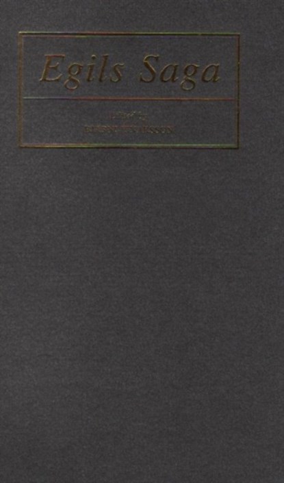 Egils Saga, Bjarni Einarsson - Paperback - 9780903521543