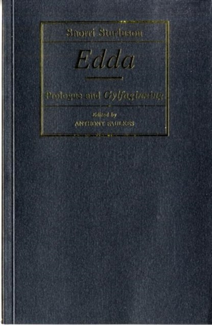 Edda Prologue & Gylfaginni, Snorri Sturluson - Paperback - 9780903521642