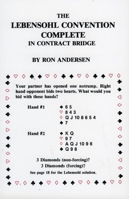 The Lebensohl Convention Complete, Ron Anderson - Paperback - 9780910791823
