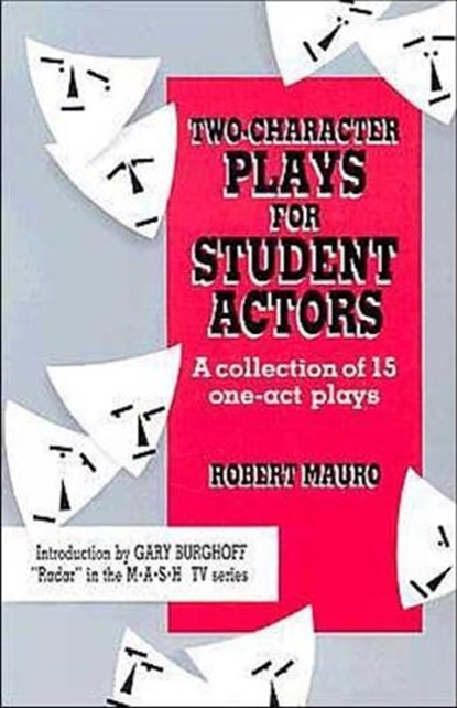 Two-Character Plays for Student Actors, Mauro - Paperback - 9780916260538