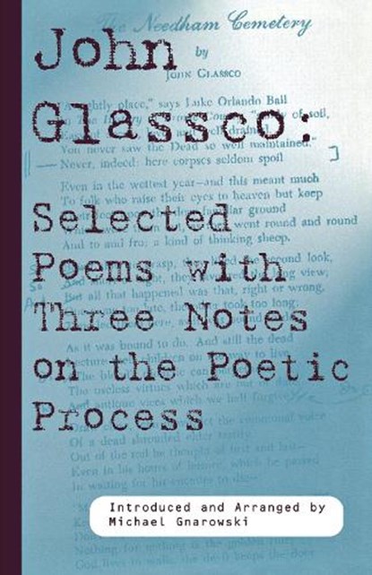 John Glassco, GLASSCO,  John - Paperback - 9780919614628