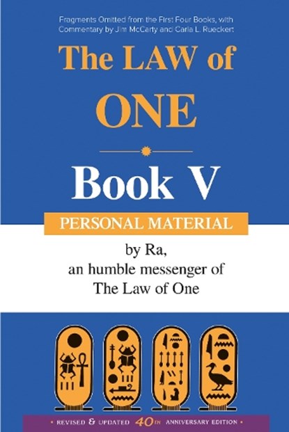 The Ra Material Book Five, Elkins Rueckert & McCarty - Paperback - 9780924608216