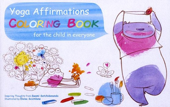 Yoga Affirmations Coloring Book
