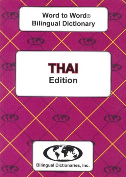 English-Thai & Thai-English Word-to-Word Bilingual Dictionary, C. Sesma - Paperback - 9780933146358