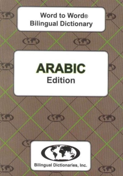English-Arabic & Arabic-English Word-to-Word Dictionary, C. Sesma - Paperback - 9780933146419