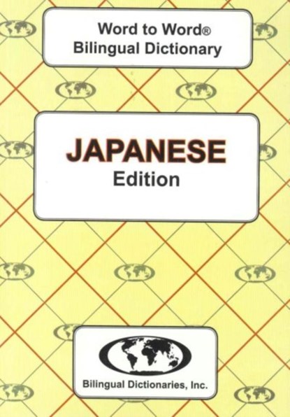 English-Japanese & Japanese-English Word-to-Word Dictionary, C. Sesma ; C. Hasegawa - Paperback - 9780933146426