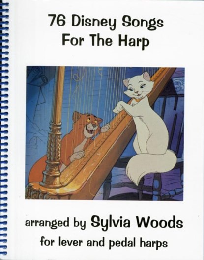76 Disney Songs for the Harp, Sylvia Woods - Gebonden - 9780936661179