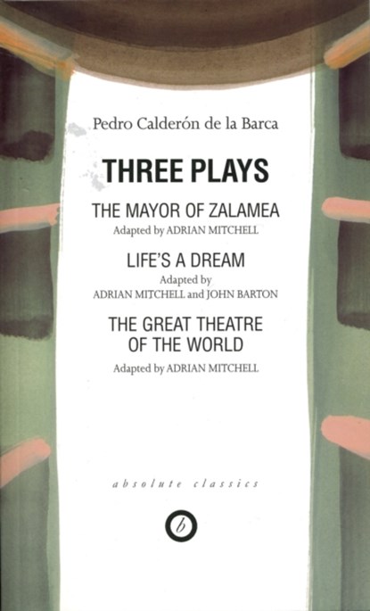 Calderon: Three Plays, Pedro Calderon de la Barca - Paperback - 9780948230264