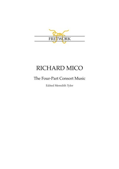 Richard Mico, Meredith Tyler - Paperback - 9780951752449