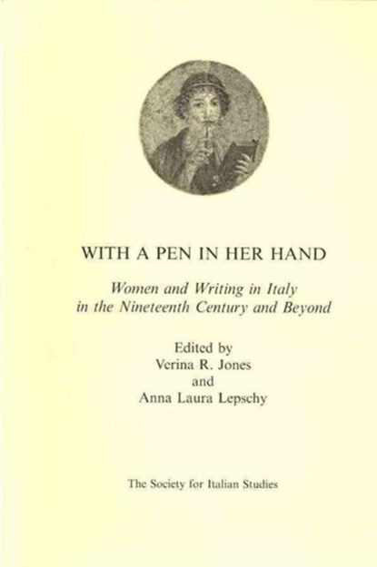 With a Pen in Her Hand, Verina Jones ; Anna-Laura Lepschy - Gebonden - 9780952590156