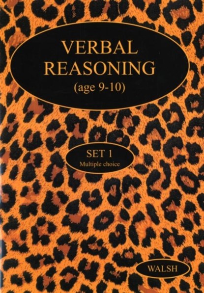 Verbal Reasoning, Mary Walsh ; Barbara Walsh - Paperback - 9780955309939