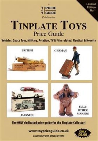 Tinplate Toys Price Guide, Simon Epton - Paperback - 9780956501592