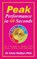 Peak Performance in 60 Seconds, Chris R Walton - Paperback - 9780956552716