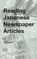 Reading Japanese Newspaper Articles, SMITH,  Stephen - Paperback - 9780956807601