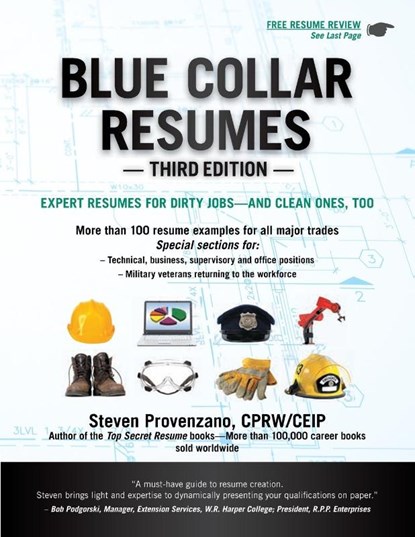 Blue Collar Resumes-Third Edition, Steven Provenzano - Paperback - 9780963355867