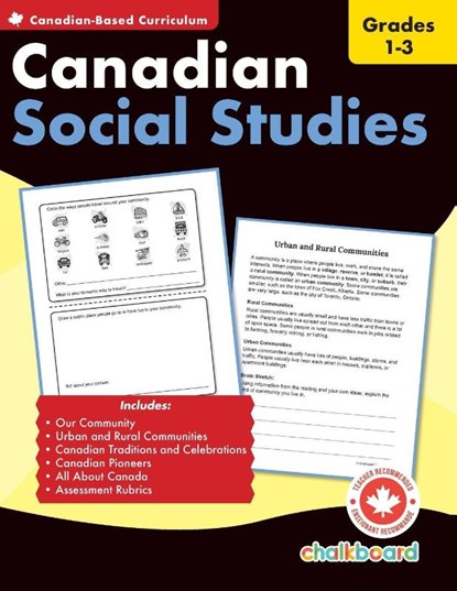 Canadian Social Studies Grades 1-3, Demetra Turnbull - Paperback - 9780978223465