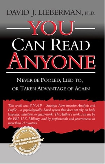You Can Read Anyone, David Lieberman - Ebook - 9780978631376