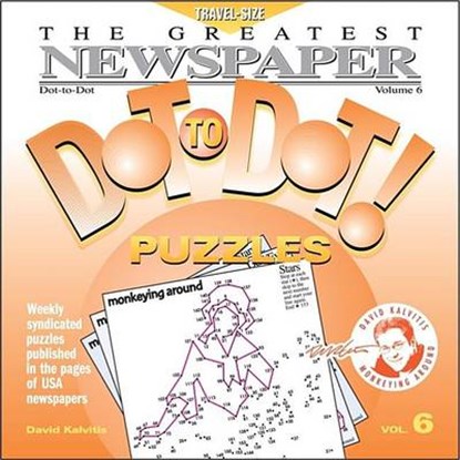 The Greatest Newspaper Dot-To-Dot! Puzzles, KALVITIS,  David - Paperback - 9780979975370