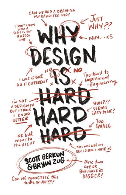 Why Design Is Hard, Scott Berkun ; Bryan Zug - Paperback - 9780983873198