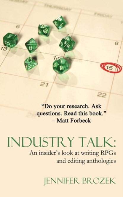 Industry Talk, Jennifer Brozek - Paperback - 9780985532314