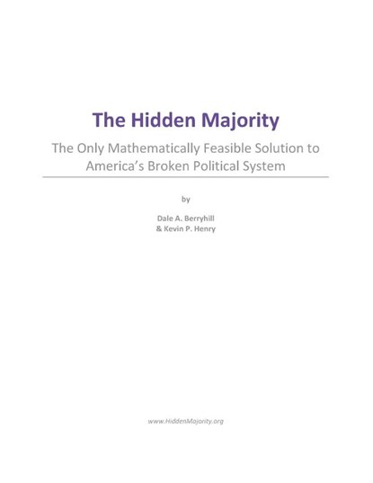 The Hidden Majority, Dale Berryhill ; Kevin P Henry - Paperback - 9780988359628