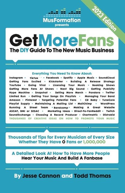Get More Fans, Jesse Cannon ; Todd Thomas - Paperback - 9780988561304