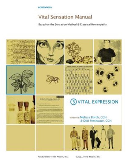 Vital Sensation Manual Unit 5: Vital Expression in Homeopathy: Based on the Sensation Method & Classical Homeopathy, Didi Pershouse Cch - Paperback - 9780989342902