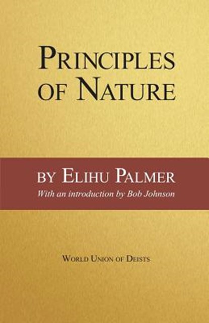 Principles of Nature, Elihu Palmer - Paperback - 9780989635547